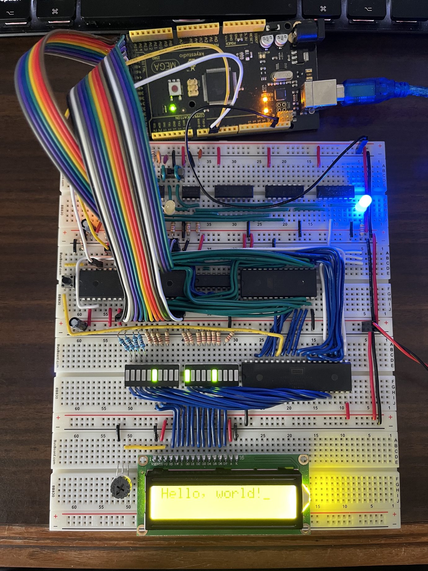 Hello World on the 6502